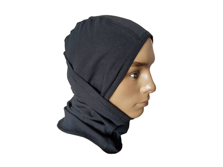 czarna kominiarka taktyczna z Rumi