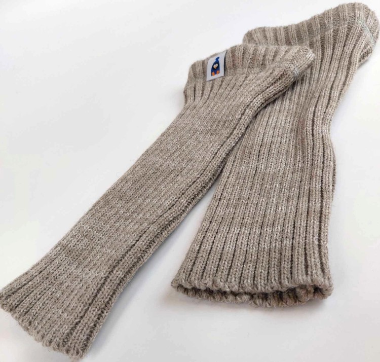 Rękawiczki bezpalcowe beżowe